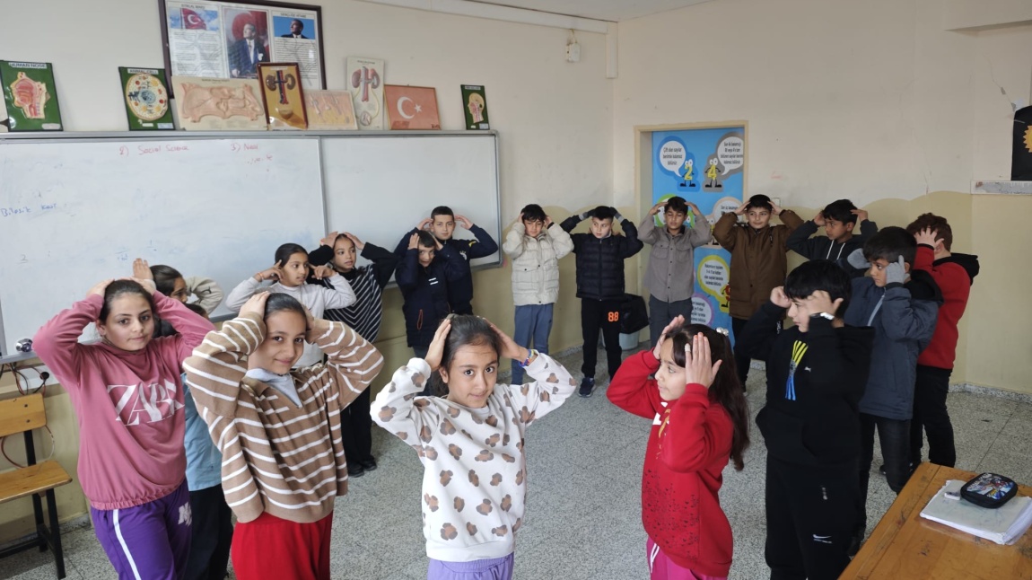 Vücudumuzun bölümlerini öğreniyoruz 